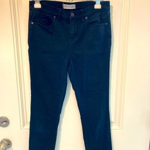 Madewell High Riser Skinny - black jean